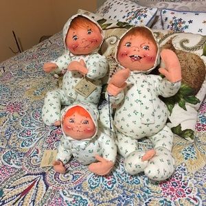 Annalee 1990 Set of 3 very rare